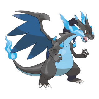 Mega Charizard X Artwork