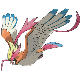 Mega Pidgeot Artwork