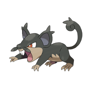 Rattata Alola Artwork