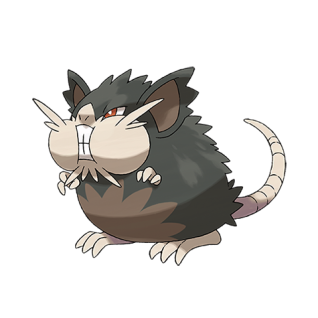 Raticate Alola Artwork