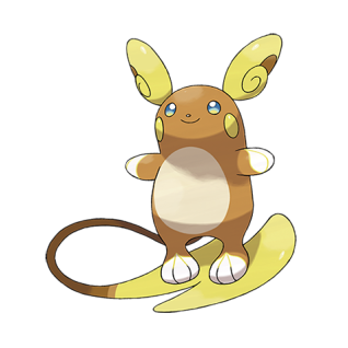 Raichu Alola Artwork