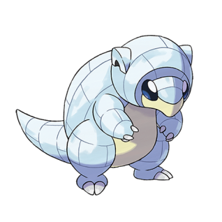 Sandshrew Alola Artwork