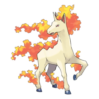 Rapidash Artwork