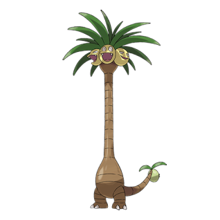 Exeggutor Alola Artwork