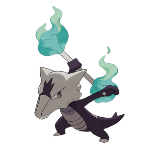 Marowak Alola Artwork