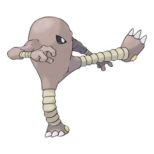 Hitmonlee Artwork
