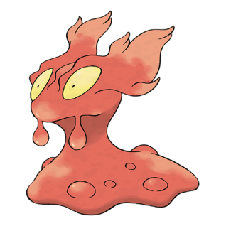 Slugma Artwork