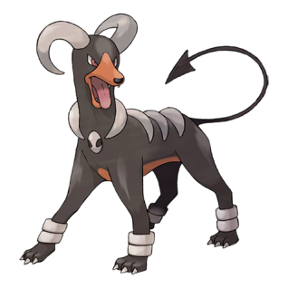 Houndoom Artwork