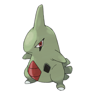 Larvitar Artwork
