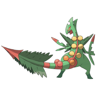Mega Sceptile Artwork