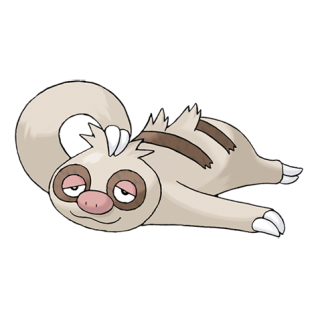 Slakoth Artwork