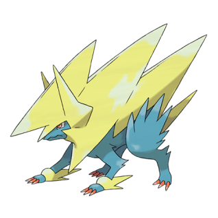 Mega Manectric Artwork