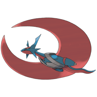 Mega Salamence Artwork