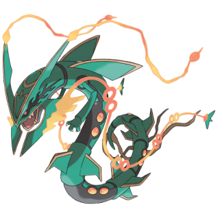 Mega Rayquaza Artwork