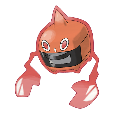 Rotom Calor Artwork