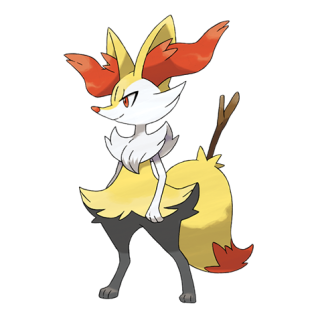 Braixen Artwork