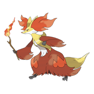 Delphox Artwork
