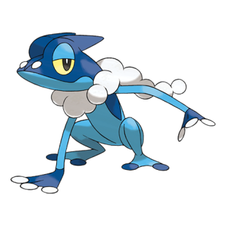 Frogadier Artwork