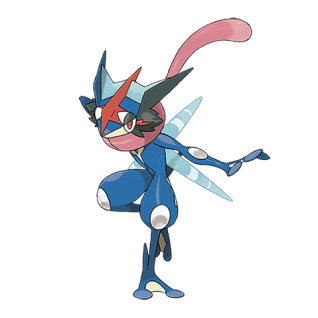 Greninja Ash Artwork