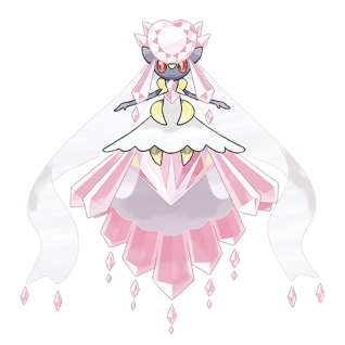 Mega Diancie Artwork