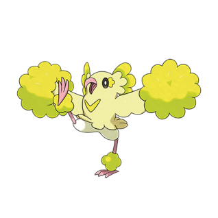Oricorio Animado Artwork