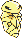 #014 Kakuna sprite Amarillo