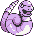 #023 Ekans sprite Amarillo