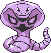 #024 Arbok sprite Amarillo