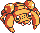 #046 Paras sprite Amarillo