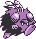 #048 Venonat sprite Amarillo