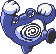 #062 Poliwrath sprite Amarillo