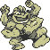 #068 Machamp sprite Amarillo