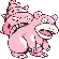 #080 Slowbro sprite Amarillo