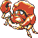 #099 Kingler sprite Amarillo