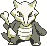 #105 Marowak sprite Amarillo
