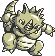 #112 Rhydon sprite Amarillo