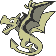 #142 Aerodactyl sprite Amarillo