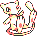 #151 Mew sprite Amarillo