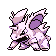 #033 Nidorino sprite Rojo / Azul