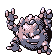 #075 Graveler sprite Rojo / Azul
