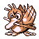 #083 Farfetch'd sprite Rojo / Azul