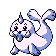 #086 Seel sprite Rojo / Azul