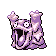 #088 Grimer sprite Rojo / Azul