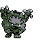 #075 Graveler sprite Cristal