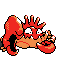 #099 Kingler sprite Cristal