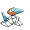 #137 Porygon sprite Cristal