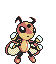 #166 Ledian sprite Cristal