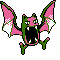 #042 Golbat sprite Cristal Shiny
