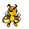 #166 Ledian sprite Cristal Shiny