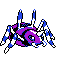 #168 Ariados sprite Cristal Shiny
